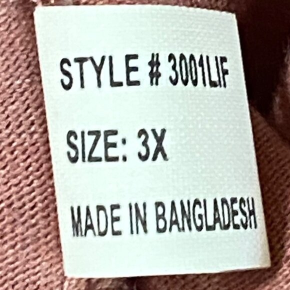 Love In Faith Inspirational But God T-Shirt 3X - Picture 5 of 5